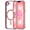 Tech-protect magflex magsafe iphone 16/17 védőtok rose gold