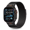 Tech-Protect Milano Vanguard Apple Watch szíj 44/45/46/49 mm - fekete