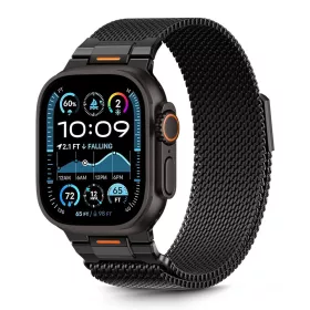   Tech-Protect Milano Vanguard Apple Watch szíj 44/45/46/49 mm - fekete