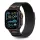 Tech-Protect Milano Vanguard Apple Watch szíj 44/45/46/49 mm - fekete