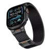 Tech-Protect Milano Vanguard Apple Watch szíj 44/45/46/49 mm - fekete