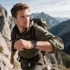 Tech-Protect Milano Vanguard Apple Watch szíj 44/45/46/49 mm - fekete