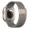 Tech-Protect Milano Vanguard Apple Watch szíj 44/45/46/49 mm - titán