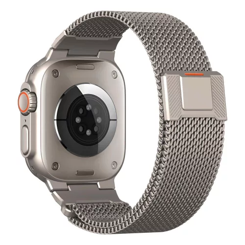 Tech-Protect Milano Vanguard Apple Watch szíj 44/45/46/49 mm - titán