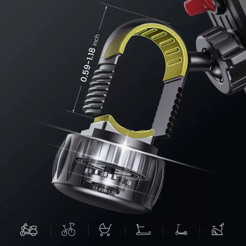 Tech-protect v6 univerzális kerékpár és motorkerékpár tartó fekete