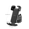 Tech-protect v7 universal bike & motorcycle mount fekete