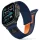 Tech-Protect Nylon Elite Apple Watch szíj 44/45/46/49 mm - sötétkék/narancssárga