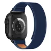 Tech-Protect Nylon Elite Apple Watch szíj 44/45/46/49 mm - sötétkék/narancssárga