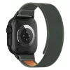 Tech-Protect Nylon Elite Apple Watch szíj 44/45/46/49 mm - zöld/narancssárga