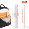 Tech-protect l10s magsafe bluetooth selfie stick tripod rózsaszín/szürke