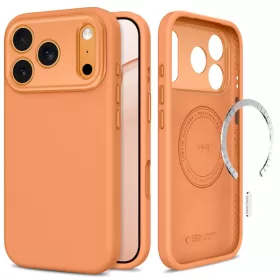   Tech-Protect Uniq MagSafe CC tok, Apple iPhone 17 Pro / 18 Pro - Cosmic Orange