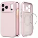 Tech-Protect Uniq MagSafe CC tok, Apple iPhone 17 Pro / 18 Pro - Soft Pink