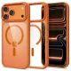 Tech-Protect MagMat MagSafe CC tok, Apple iPhone 17 Pro / 18 Pro - Cosmic Orange Clear