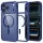Tech-Protect MagMat MagSafe CC tok, Apple iPhone 17 Pro / 18 Pro - Deep Blue Clear