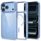 Tech-Protect MagMat MagSafe CC tok, Apple iPhone 17 Pro Max / 18 Pro Max - Light Blue Clear