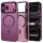 Tech-Protect MagZero MagSafe tok, Apple iPhone 17 Pro Max / 18 Pro Max - Matte Dark Cherry