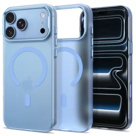   Tech-Protect MagZero MagSafe tok, Apple iPhone 17 Pro / 18 Pro - Matte Light Blue