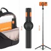 Tech-protect l10s magsafe bluetooth selfie stick tripod fekete/narancs