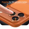 Tech-protect camfull fit+ iPhone 17 Pro kamera védő tok - matt clear