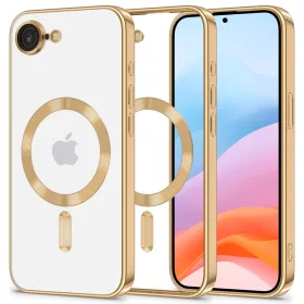 Tech-protect magflex magsafe iphone 16/17 fényes arany tok