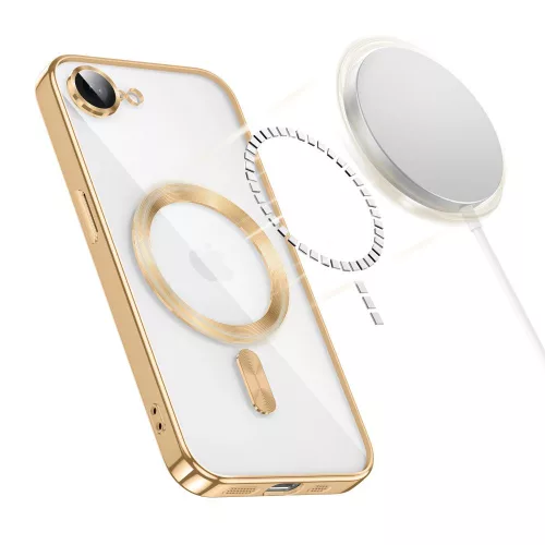 Tech-protect magflex magsafe iphone 16/17 fényes arany tok