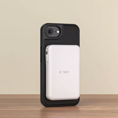 Tech-protect wallet magsafe iphone 16/17 matte black pénztárca