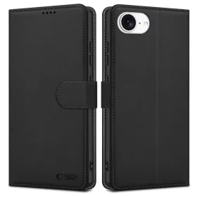 Tech-protect wallet iphone 16e / 17e matte black