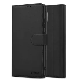 Tech-protect wallet iphone 16e / 17e matte black