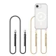 Tech-protect flexair chain magsafe iphone 16e/17e védőtok - fekete és taupe