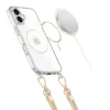 Tech-protect flexair chain magsafe iphone 16e/17e védőtok - fekete és taupe