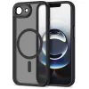 Tech-protect magcam magsafe iphone 16e / 17e matte black mágneses telefontok
