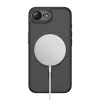 Tech-protect magcam magsafe iphone 16e / 17e matte black mágneses telefontok
