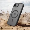 Tech-protect magcam magsafe iphone 16e / 17e matte black mágneses telefontok