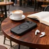 Tech-protect magcam magsafe iphone 16e / 17e matte black mágneses telefontok