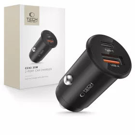 Tech-Protect CC02 2-PORT PD autós töltő