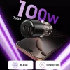 Tech-Protect CC03 2 portos autós töltő PD 100W fekete