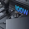 Tech-Protect CC03 2 portos autós töltő PD 100W fekete