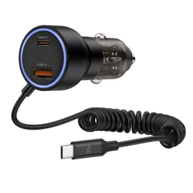 Tech-Protect CC05 2-PORT PD autós töltő