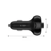 Tech-Protect CC06 3-PORT PD autós töltő