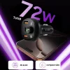 Tech-Protect CC06 3-PORT PD autós töltő