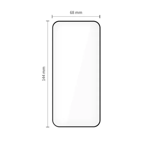 Tech-protect Quick Set+ 2-pack iPhone 15 / 16 Fekete üvegfólia