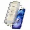 Tech-protect Quick Set+ 2-pack iPhone 15 / 16 Fekete üvegfólia