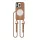 Tech-Protect MagNecklace MagSafe tok Apple iPhone 16 Pro készülékhez - Csokoládé barna