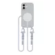 Tech-Protect MagNecklace MagSafe tok Apple iPhone 16 készülékhez - Szürke
