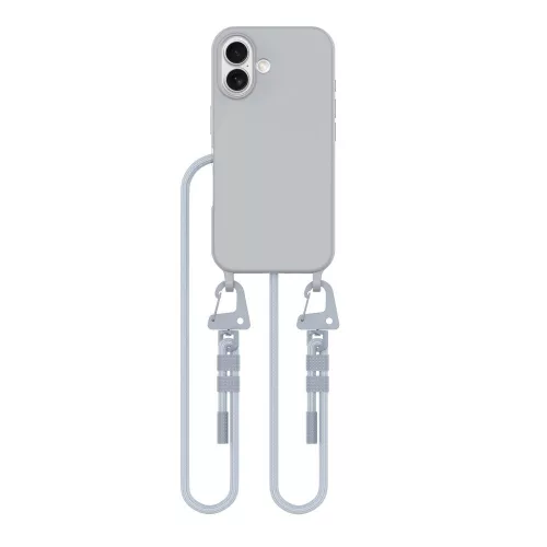 Tech-Protect MagNecklace MagSafe tok Apple iPhone 16 készülékhez - Szürke