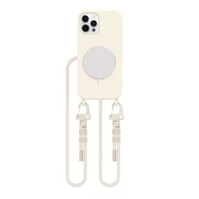   Tech-Protect Magnecklace MagSafe tok, Apple iPhone 12/12 Pro cosmic latte
