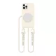 Tech-Protect Magnecklace MagSafe tok, Apple iPhone 12/12 Pro cosmic latte