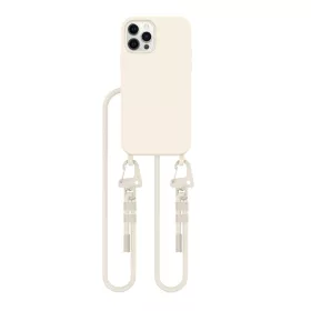   Tech-Protect Magnecklace MagSafe tok, Apple iPhone 12/12 Pro cosmic latte