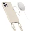 Tech-Protect Magnecklace MagSafe tok, Apple iPhone 12/12 Pro cosmic latte