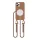 Tech-Protect Magnecklace MagSafe tok, Apple iPhone 12/12 Pro chocolate barna